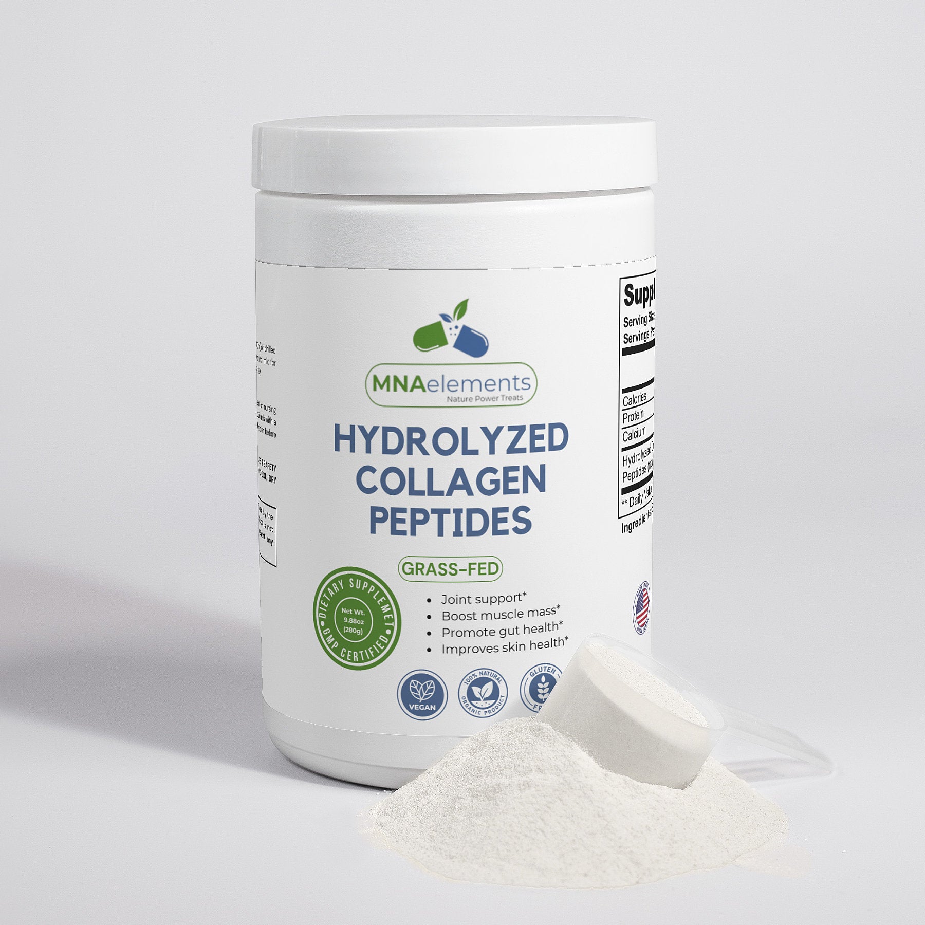 Grass-Fed Hydrolyzed Collagen Peptides