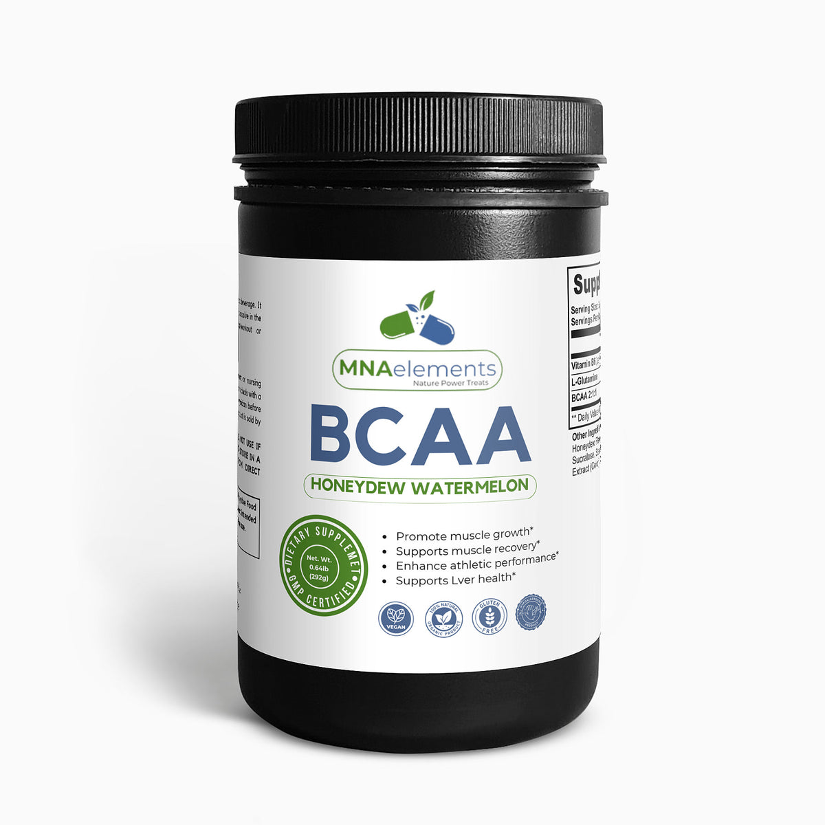 BCAA Post Workout Powder (Honeydew/Watermelon)