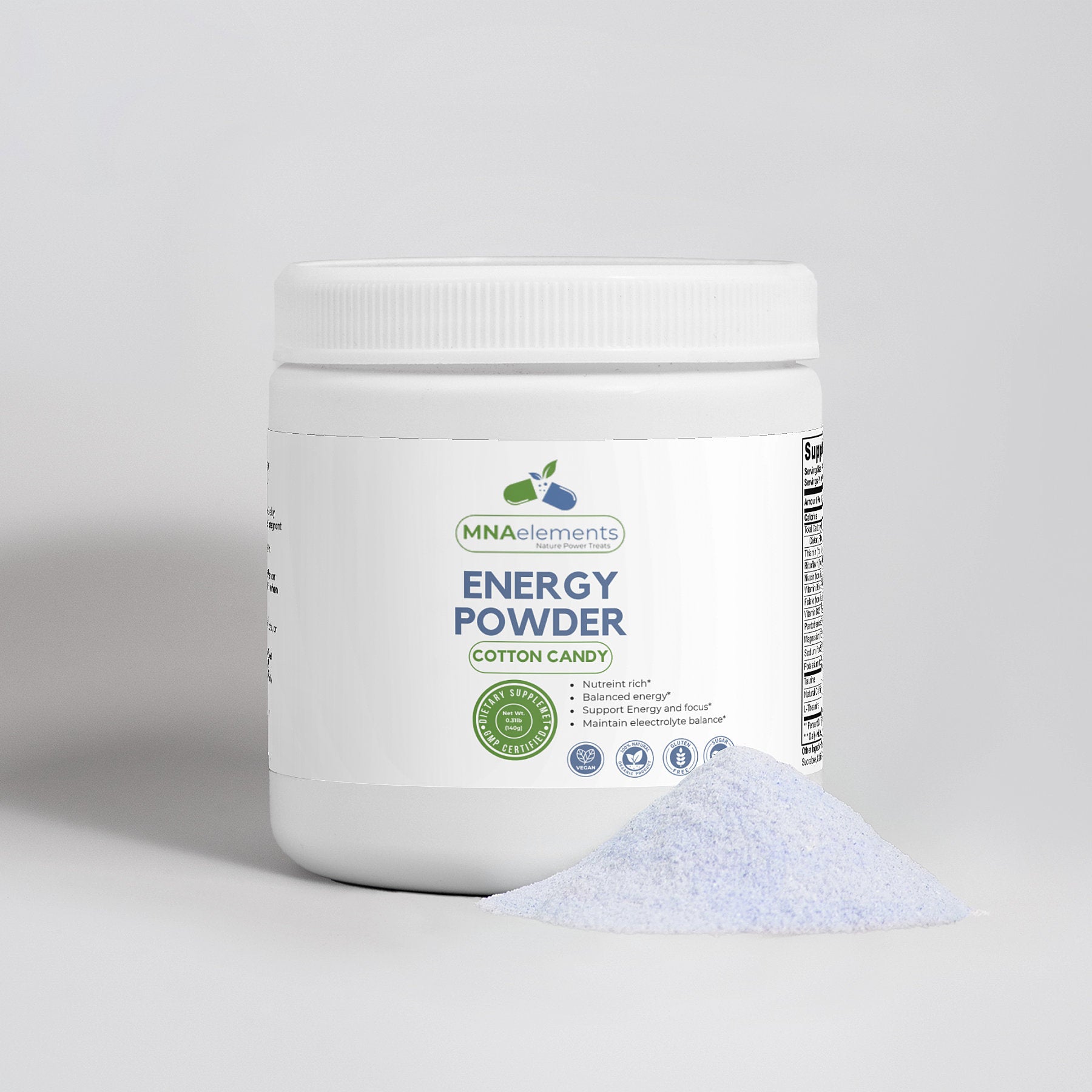 Energy Powder (Cotton Candy)