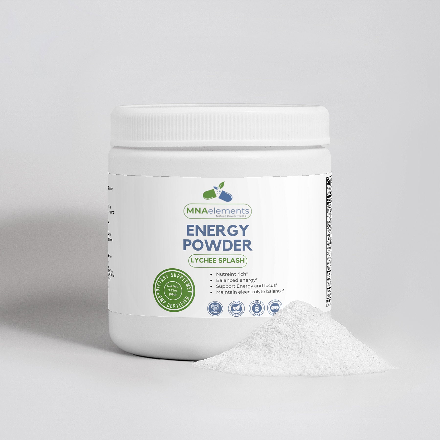 Energy Powder (Lychee Splash Energy)